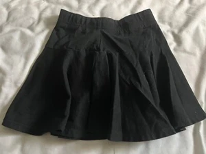 Little Girl’s Size L (10/12) Black Danskin   Skort - Picture 1 of 1