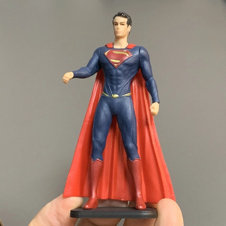 Marvel Universe Collectiables Superman Man of Steel 3.5" DC Comics Figures Toy - Image 1 of 4