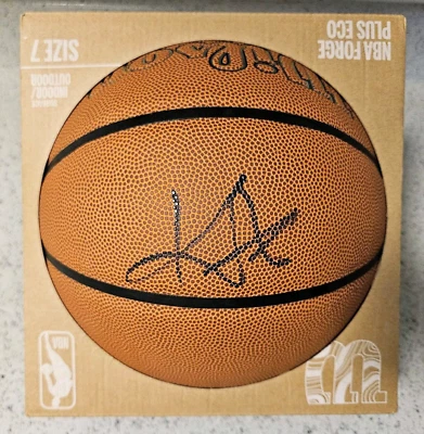 KYRIE IRVING Signed Autographed Wilson Basketball Ball JSA COA Mavs NBA Auto - Image 1 of 4