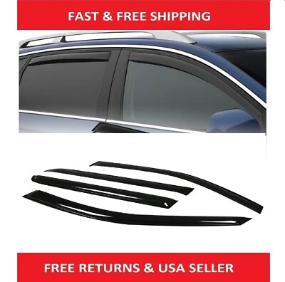 PARA 07-14 ESCALADE EXT/ESV 6.2 VENTANA HUMO VISERA CORTINA/VENTILACIÓN DEFLECTOR VIENTO/LLUVIA Foto 1 de 4