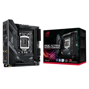 Asus ROG STRIX H470-I GAMING Mini ITX + 16 GB Corsair RGB RAM DDR4 3200 - Afbeelding 1 van 8