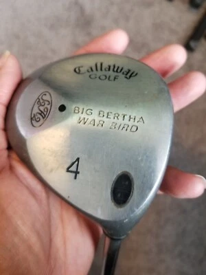 Callaway Big Bertha War Bird 4 wood Memphis 10 steel shaft RH  - Image 1 of 4
