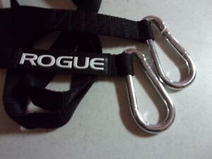 ROGUE 9 FOOT SLED ATTACHMENT STRAP NIP SINGLE STRAP W/ TWO HOOKS