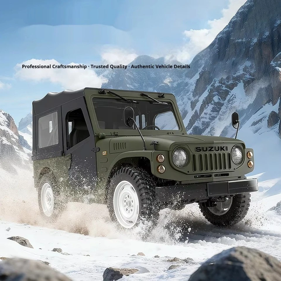 2025 WPL C-84 1:10 4WD Rock Crawler RC Car Off-Road Remote Control Truck Model - Image 1 of 4