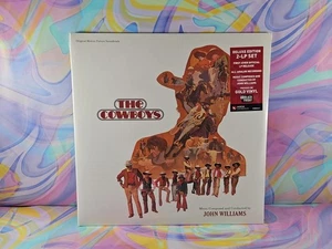 The Cowboys (John Williams Motion Picture Soundtrack) New Sealed 2xLP Gold - Picture 1 of 3