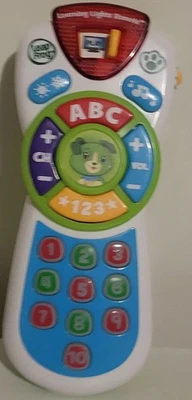 Control remoto de luces de aprendizaje Leap Frog Scout's - blanco y verde - funciona muy bien Foto 1 de 4