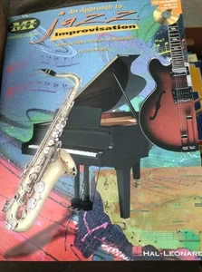 AN APPROACH TO JAZZ IMPROVISATION: PRIVATE LESSONS SERIES By Dave Pozzi No CD - Picture 1 of 3