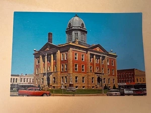 Postcard: Moultrie County Court House, Sullivan, Illinois, photochrome vintage - Picture 1 of 2
