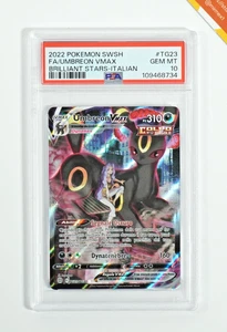 Pokemon PSA 10 Umbreon Vmax #TG23 Trainer Gallery Strahlende Sterne 2022 Deutsch - Bild 1 von 3