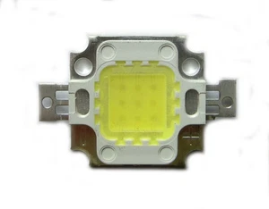 10 Watt High Power LED Panel - 800-900 lm  - weiß kaltweiß _ 9V-11V / 900mA - Bild 1 von 1