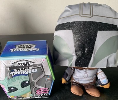 NEW Star Wars Doorables Puffables Plush Star Wars: The Mandalorian 10” - Mando - Image 1 of 4