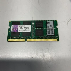 KINGSTON 8GB KTL-TP3C/8G DDR3 PC3L-12800S 1600MHZ LAPTOP MEMORY RAM V1-5(11) - Afbeelding 1 van 2