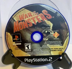 War of the Monsters (PlayStation 2) PS2 Demo Disc - Picture 1 of 2
