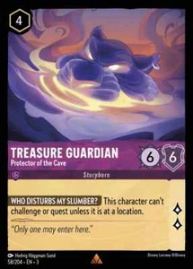 Treasure Guardian - Protector of the Cave Foil Into the Inklands Disney Lorcana - Picture 1 of 1