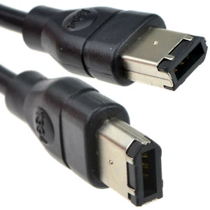 Firewire Dv /Camcorder/Kamera/Interface Kabel 6 Zu 6 Polig (PC oder Mac) 2m [ - Bild 1 von 9