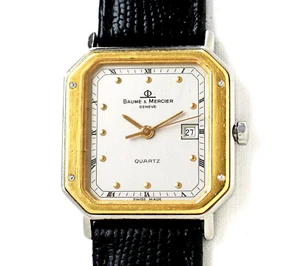 Baume & Mercier Geneve 4226.018 Armbanduhr Quarz Damenuhr Stahl vergoldet - Bild 1 von 4