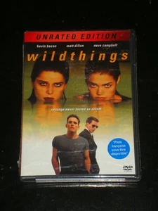 WILD THINGS, UNRATED EDITION, DVD, Neve Campbell, Denise Ricards, Kevin Bacon - Picture 1 of 1