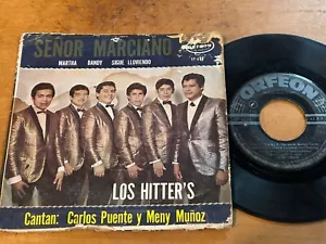 LOS HITTERS Señor Marciano +3 1966 MEXICO 7" EP The Byrds The Kinks Garage Soul - Picture 1 of 5