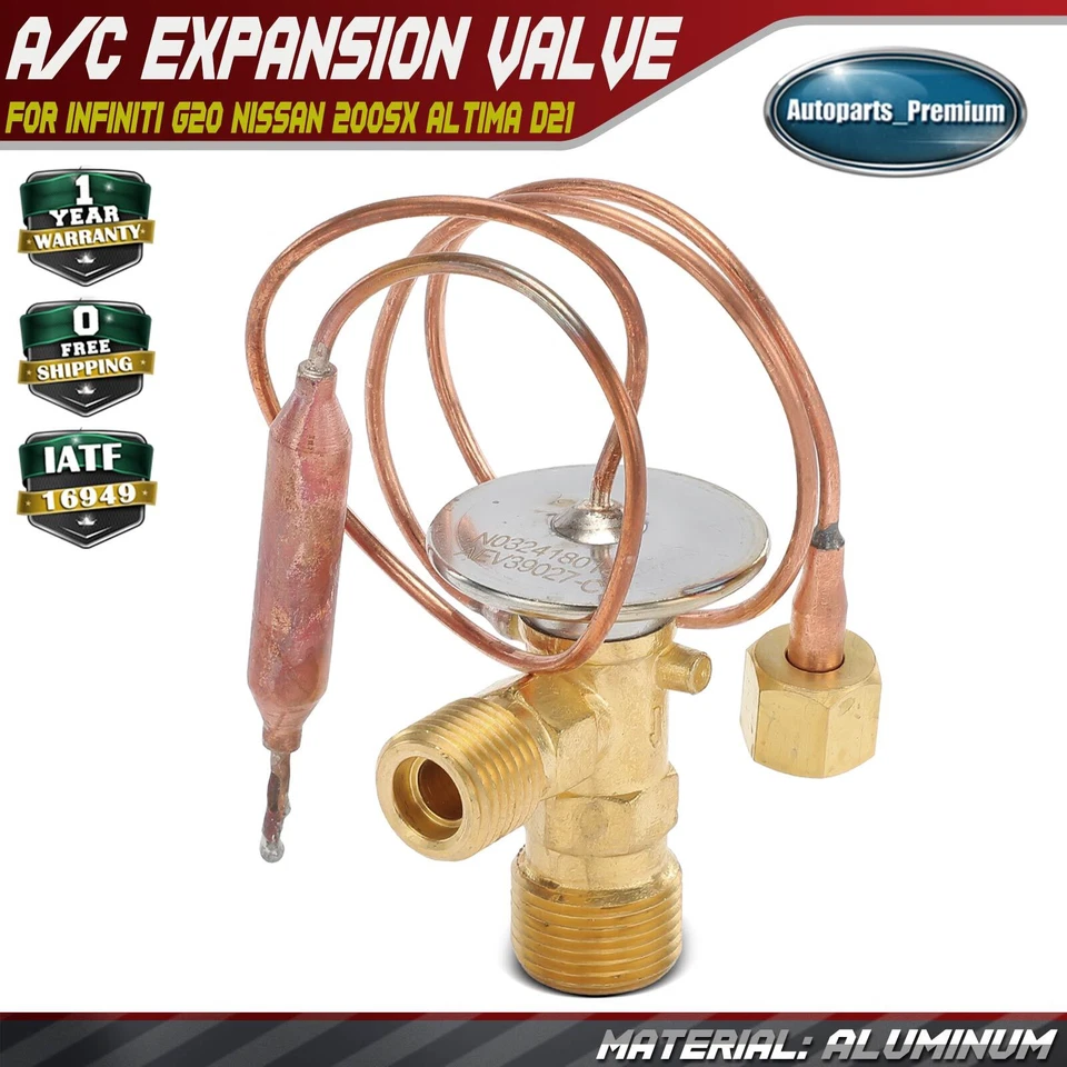 Válvula de expansión de aire acondicionado para INFINITI G20 Nissan 200SX Altima D21 Frontier Tsubame Foto 1 de 4