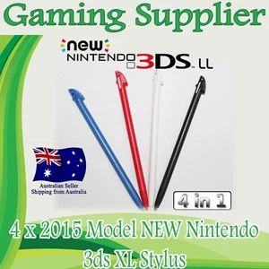 4 X New Nintendo 3DS XL Colorful Stylus Touch Screen Pen Stylus Pen - Picture 1 of 3