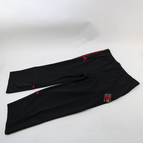 Louisville Cardinals adidas Aeroready Athletic Pants Men's Black/Red New Cover