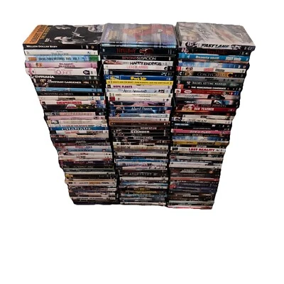 Huge Lot Of 150 DVD Movies & Tv Shows - Great Titles Mixed Genres Variety Mix Foto 1 de 4