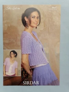 ***BARGAIN!! Knitting Pattern Brand New SIRDAR 8647 Ladies, Buy 4 get 1 Free - Picture 1 of 2