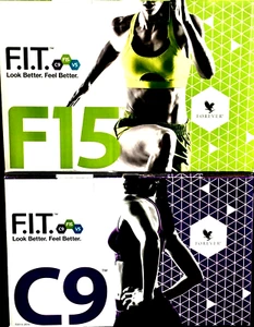 FOREVER 1 CLEAN 9 (C9) & 1 F15 GEWICHTSVERLUST INSGESAMT 2 BOXEN - ORIGINAL & NEU - Bild 1 von 9