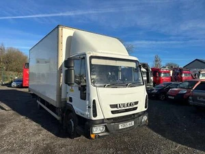 2016 65 REG IVECO EUROCARGO 4.5 75E16S BOX TAIL LIFT TRUCK WHITE EURO 6 ULEZ !!! - Picture 1 of 15