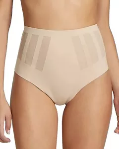 New Women's COMMANDO Beige Luxe Control Thong Size L - Picture 1 of 5