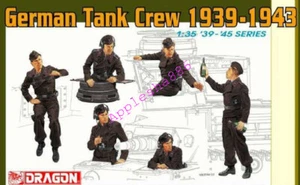Dragon Models 6375 1/35 scale German Tank Crew 1939-1943 model 2019 new - Picture 1 of 1