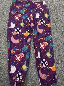 Leggings LuLaRoe Niños Talla Única Nuevos Sin Etiqueta Cumpleaños Pájaros Sin Humo - Imagen 1 de 2