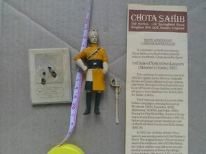 Chota Sahib, Indian Army Skinner's Horse 1907 Duke York's Lancers metal 90mm kit - Picture 1 of 2
