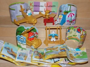 Komplettsatz Maxi Ei Ferrero Maxi Schlümpfe Gold Edition VUB28 - VUB31 +alle BPZ - Bild 1 von 2