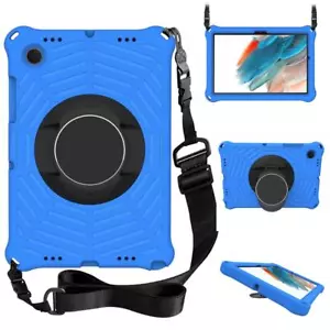 Kid Case Samsung Galaxy Tab A E A8 10.5 A7 Lite Shockproof Rotating Stand Cover - Picture 1 of 28
