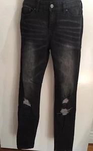 Esprit Designer Fashion Denim Vintage Retro Ripped Faded Jeans Siz 26 99% Cotton - Picture 1 of 7