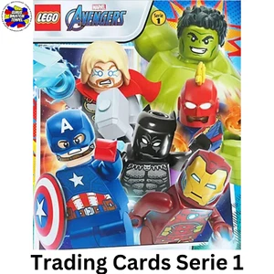 LEGO Avengers Trading Card Serie 1 LE gold silber Duell Karten Karte Auswahl - Picture 1 of 12