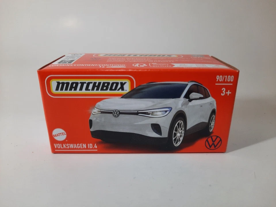 Matchbox 2024 Mattel Volkswagen ID.4 90/100 Box Modellino 1/64 - Immagine 1 di 1