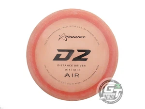 Gebrauchte Prodigy Discs AIR D2 157g orange schwarz Stempel KREIDE Distanz Driver Disc - Bild 1 von 2