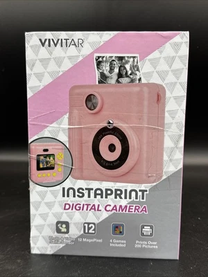 Instant Print Camera for Kids with 3 Rolls of Printer Paper, 1080P Toddler Digit - Image 1 of 4