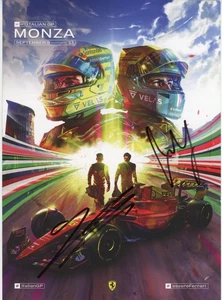 Charles Leclerc&Carlos Sainz Autogramm (handsigniert/handsigned) - RARITÄT 2022 - Bild 1 von 1