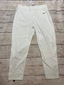 Pantalones de béisbol/softbol blancos Nike para hombre talla XXL poliéster NUEVO - Imagen 1 de 9