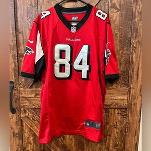 Nike NFL VTG Falcons Jersey #84 Blanco Talla Grande Rojo y Negro Hombre Jersey Usado en Excelente Condición - Imagen 1 de 5