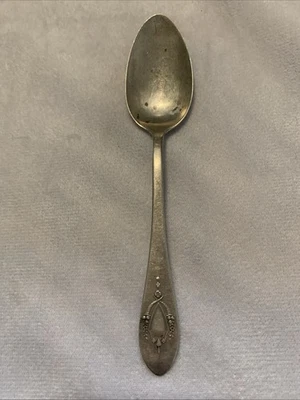 "Cucharadita antigua Mount Vernon de plata de 1905 de RLB Lunt Silversmiths 5 1/2""" Foto 1 de 4