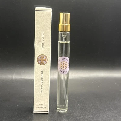 Tory Burch Mystic Geranium Eau De Parfum 10 ml/0,3 fl. oz. Spray de viaje nuevo en caja Foto 1 de 4