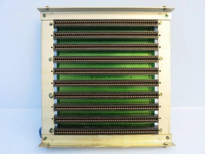 Toyo Denki / Murata EK-21124B 10-Slot Backplane Card PLC Circuit Board EK21124B - Image 1 of 3
