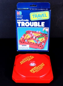Vintage 1989 MB Trouble Pop O Matic Travel UNUSED **Read Seller Description - Picture 1 of 11
