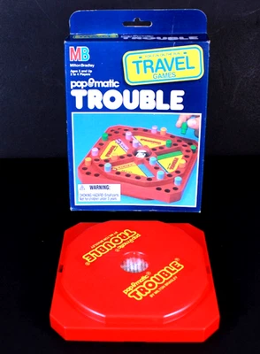 Vintage 1989 MB Trouble Pop O Matic Travel UNUSED **Read Seller Description - Image 1 of 4