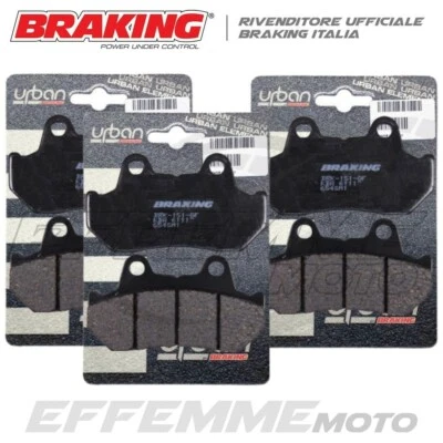 Pastiglie HONDA CB 900 F / F2 Bol d'or 1981-1985 (Kit Anteriori + Post. BRAKING)