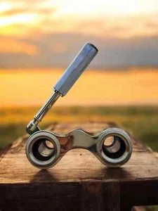 Brass Vintage Style Telescope Binoculars Monocular 6inch" - Picture 1 of 5